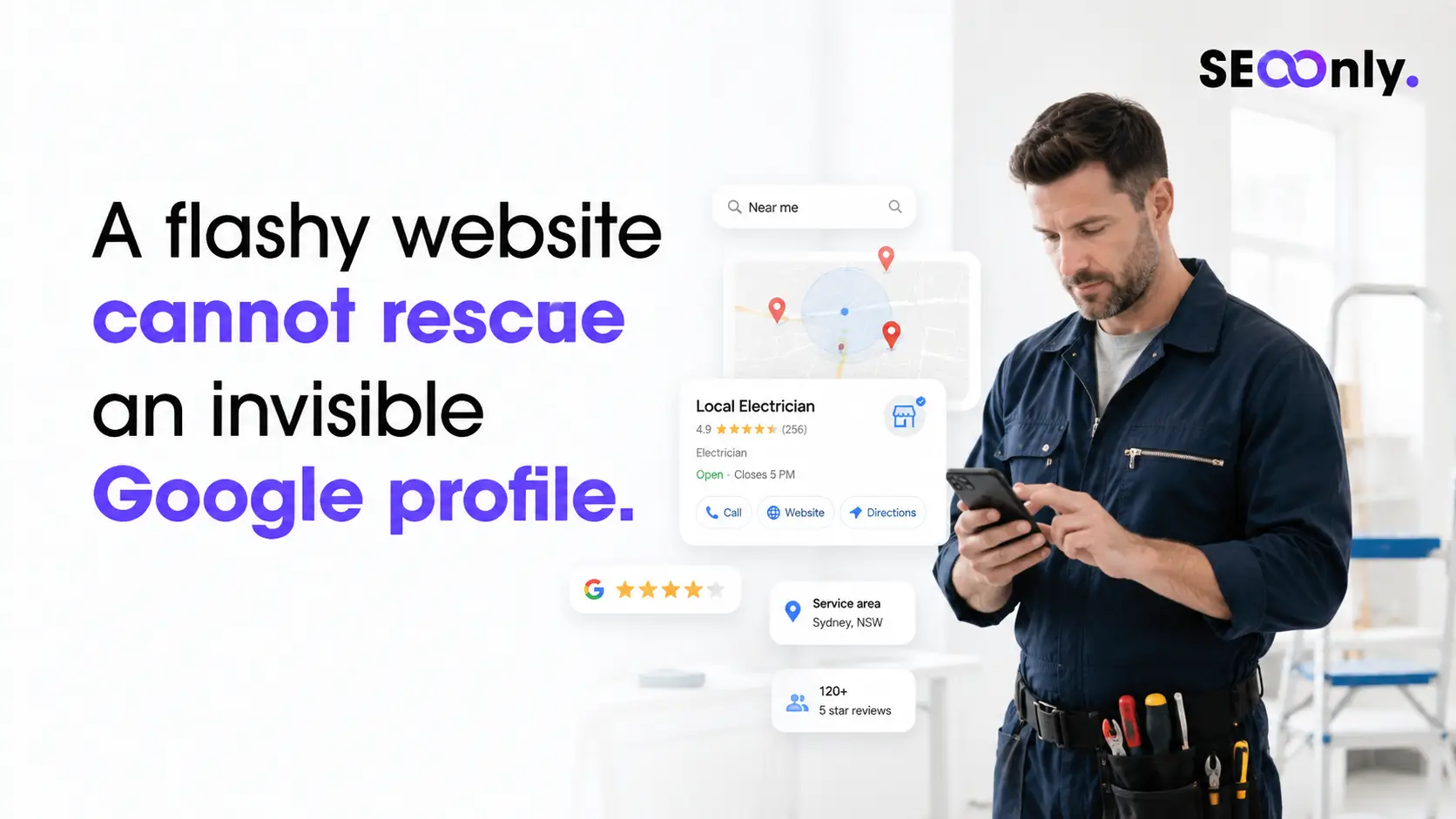 Electrician SEO: Why “Near Me” Searches Are Won on Google Business Profile