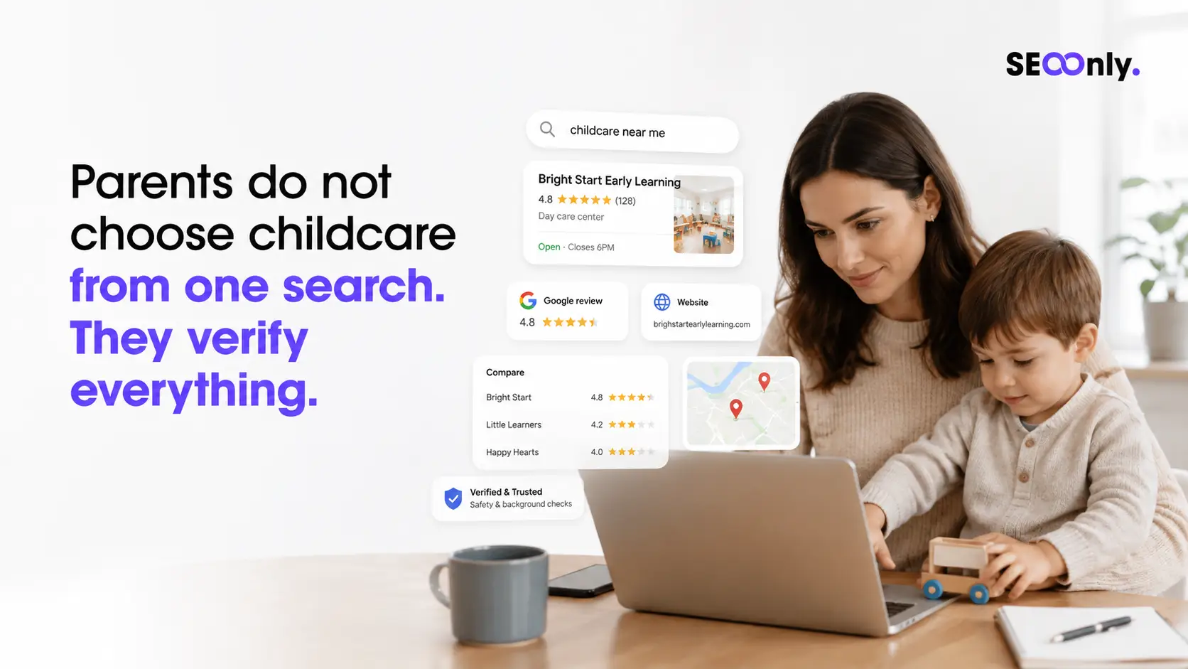 How Parents Actually Search for Childcare Near Them in 2026