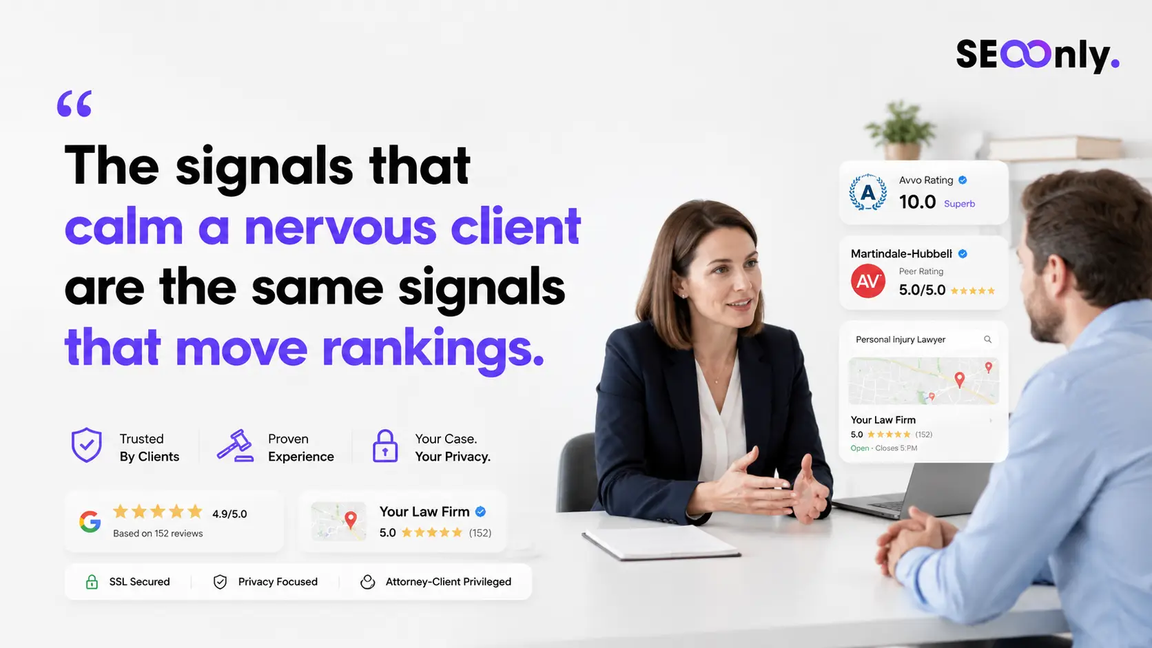 Law Firm SEO Checklist: Trust Signals That Actually Move Rankings